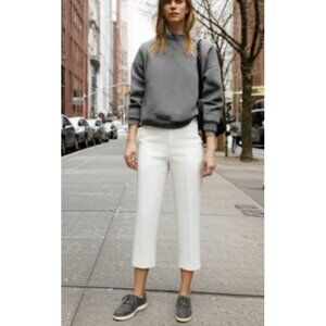 SCHUTZ Gray Fabric Mannuela Felt Oxford Platform Lace Up Shoes Women's Size 8